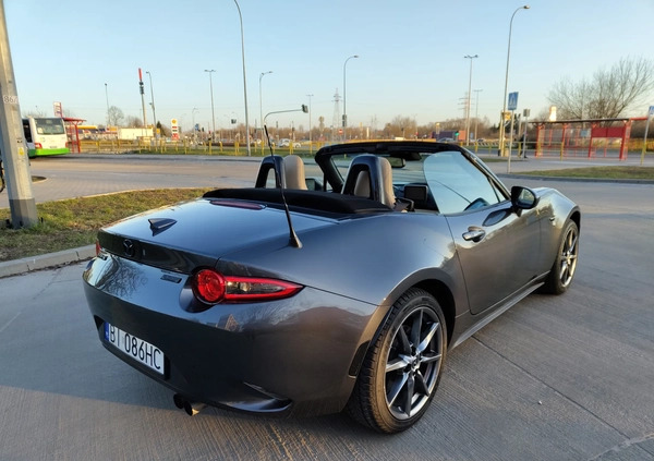 Mazda MX-5 cena 68900 przebieg: 93000, rok produkcji 2015 z Białystok małe 137